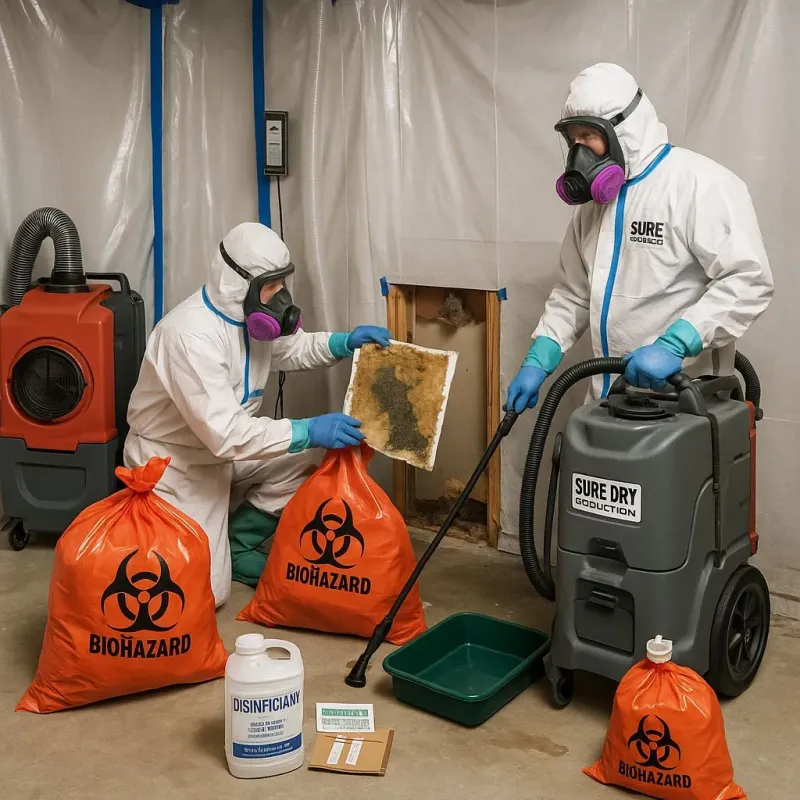 Contaminated Water Handling Protocols process in Bloomington, TX