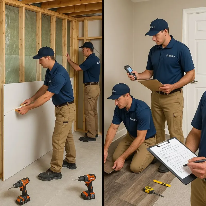 Repairs and Reconstruction process in Bloomington, TX